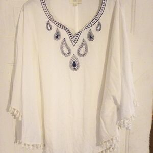 Poncho blouse size 2X